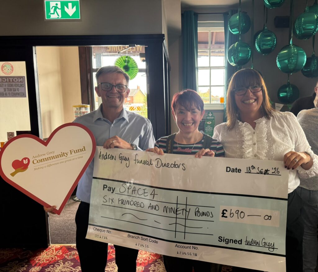 Andrew Grey Funeral Directors Support Houghton Brass and Space4 Through Community Fund